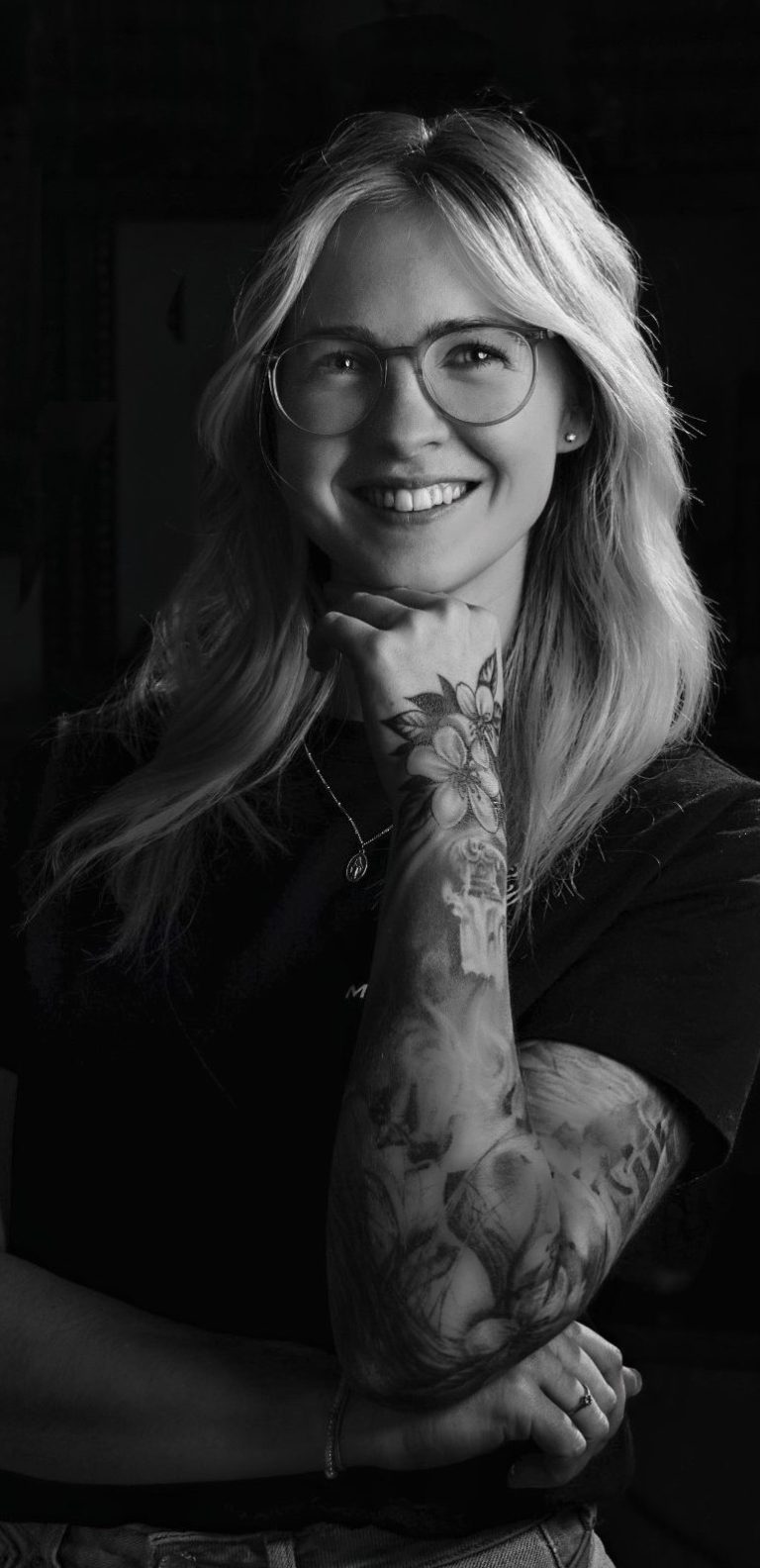 Portrait von Tattoo Artist Michelle Klein - Ink Shell Neu-Ulm