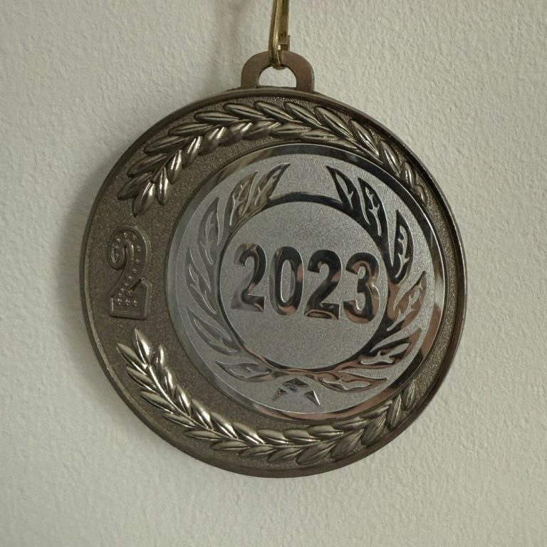 Preis für den 2. Platz "Best of Individual" auf der Tattoo Convention Neu-Ulm 2023 von Ink Shell